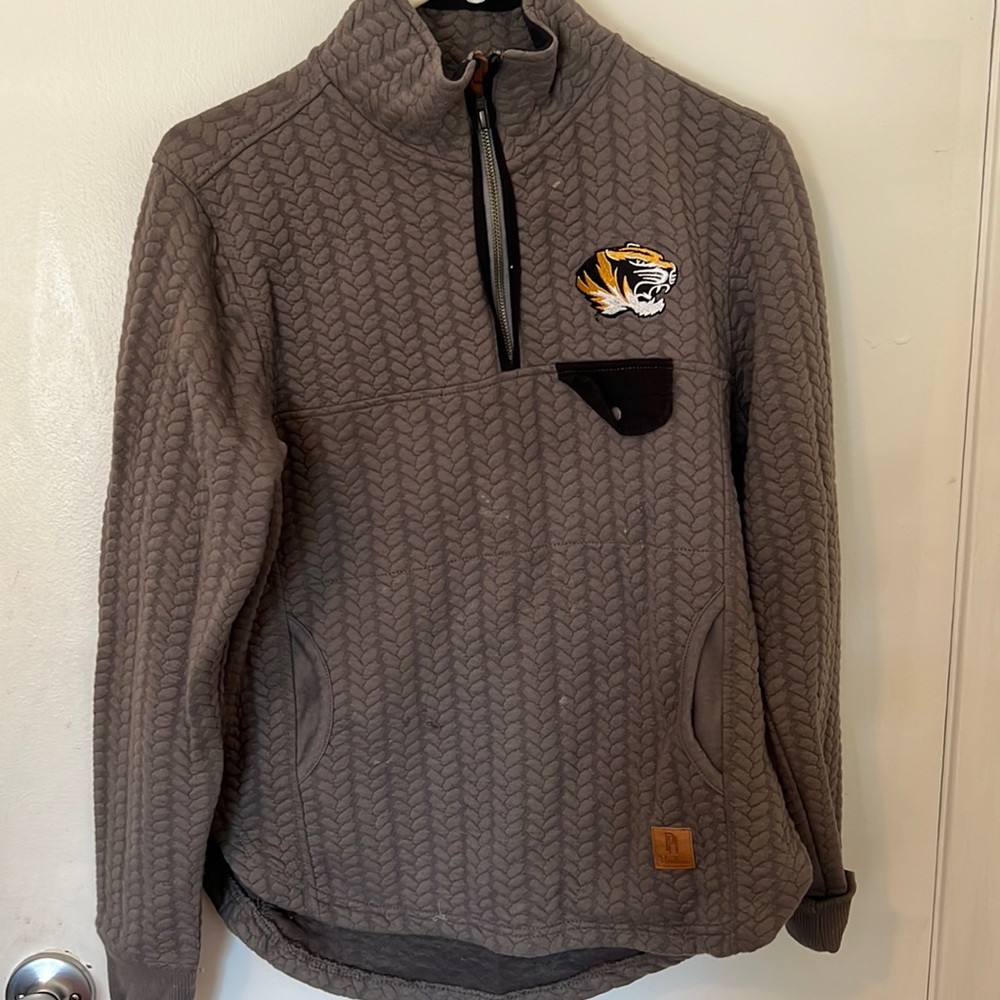 University of Missouri Light Half Zip Jacket